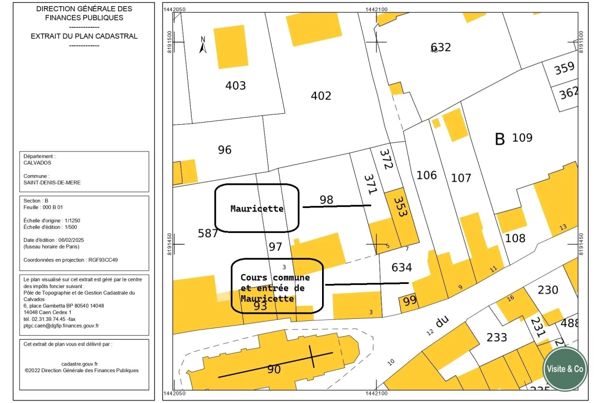 Maison en pierres à rénover à Saint Denis de Méré - 70 m² avec jardin 