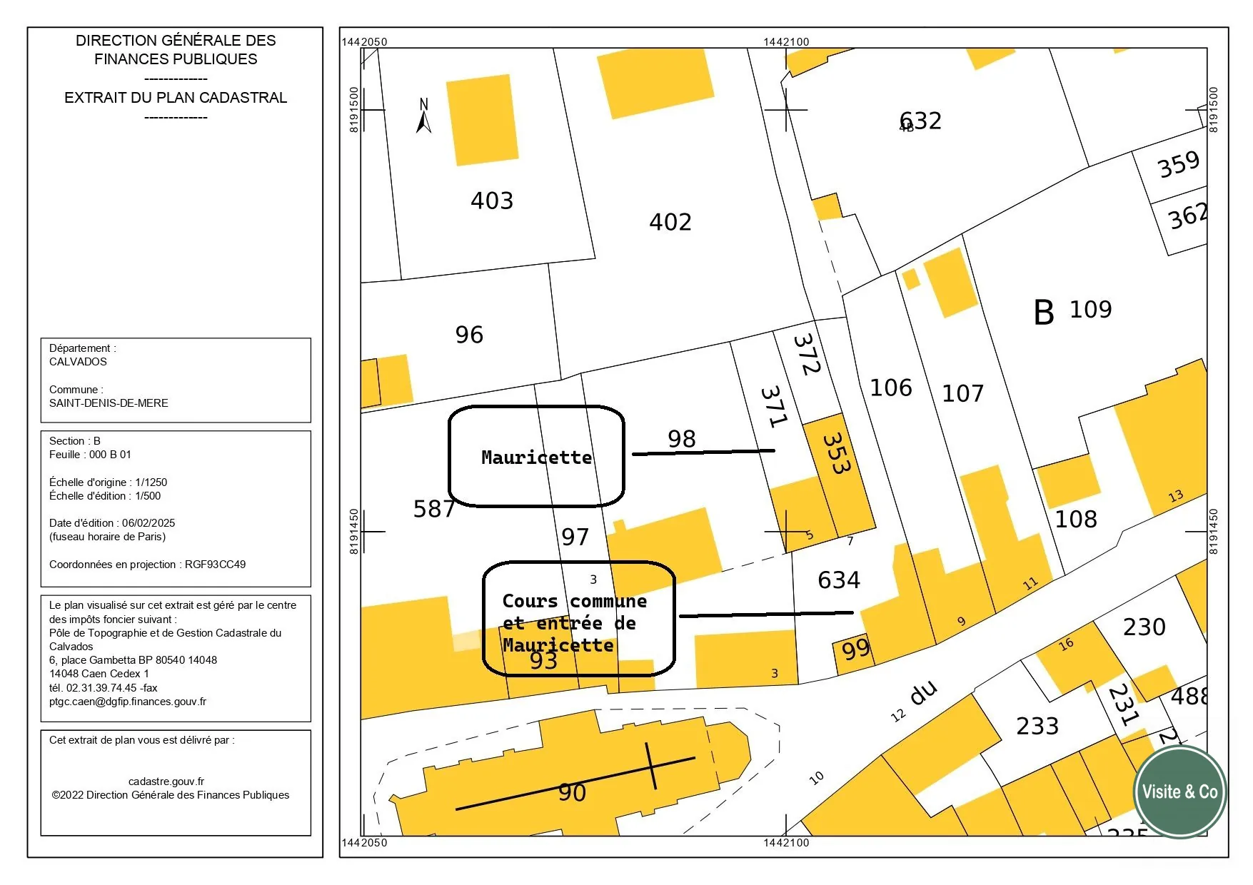 Maison en pierres à rénover à Saint Denis de Méré - 70 m² avec jardin 