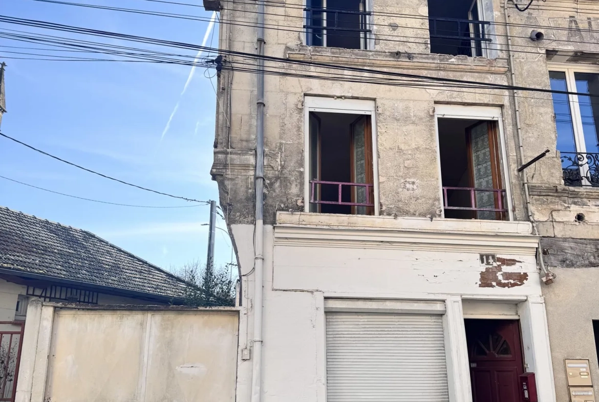 Charmante maison mitoyenne à vendre à Soissons - 90 m² avec jardin 