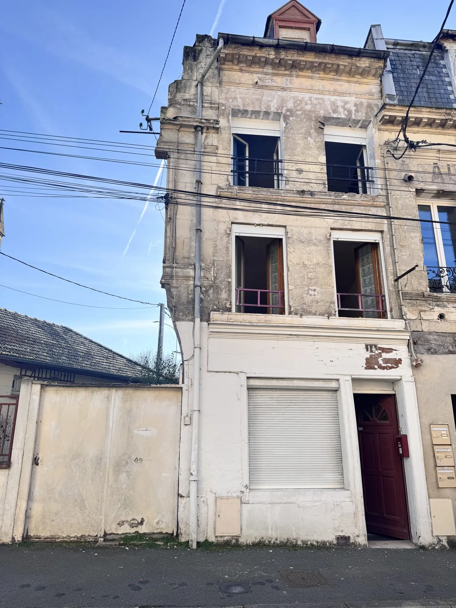 Charmante maison mitoyenne à vendre à Soissons - 90 m² avec jardin 
