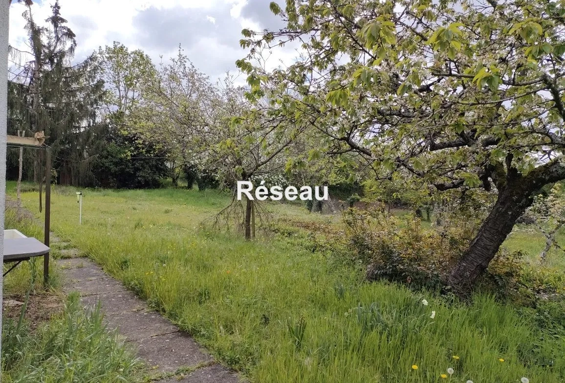 Maison individuelle avec grand terrain, dépendances et studio à Cloyes-les-Trois-Rivières 