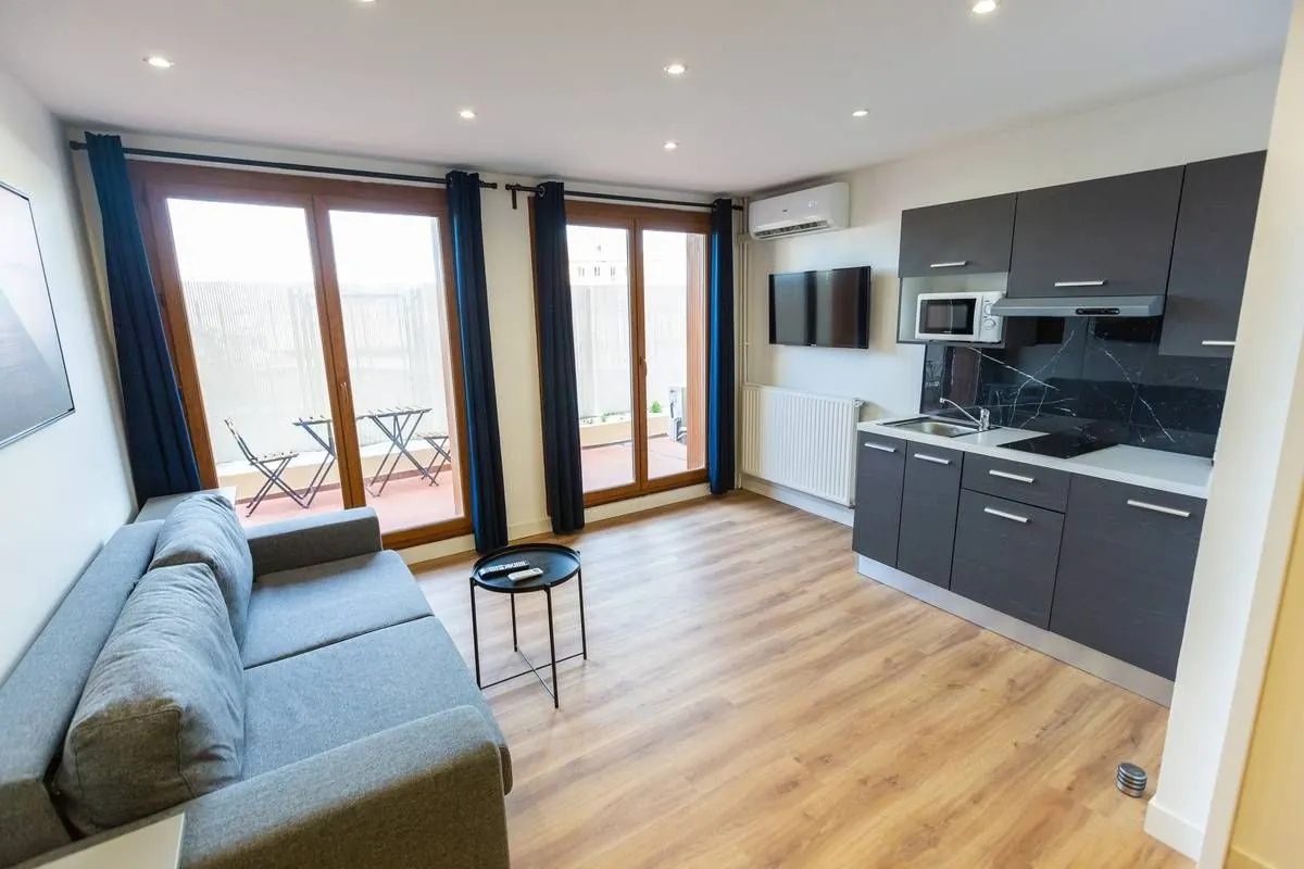 Studio à vendre dans le 2ème arrondissement de Marseille avec terrasse sans vis-à-vis 