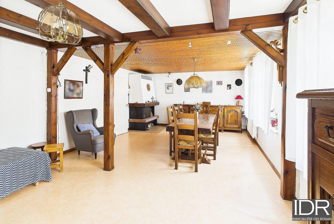 Maison de village à rénover à Walscheid proche Sarrebourg - 125 m² 