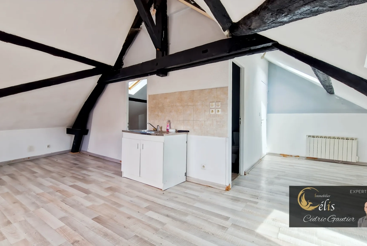 Appartement T2 lumineux de 26 m² au cœur de La Tour-du-Pin 