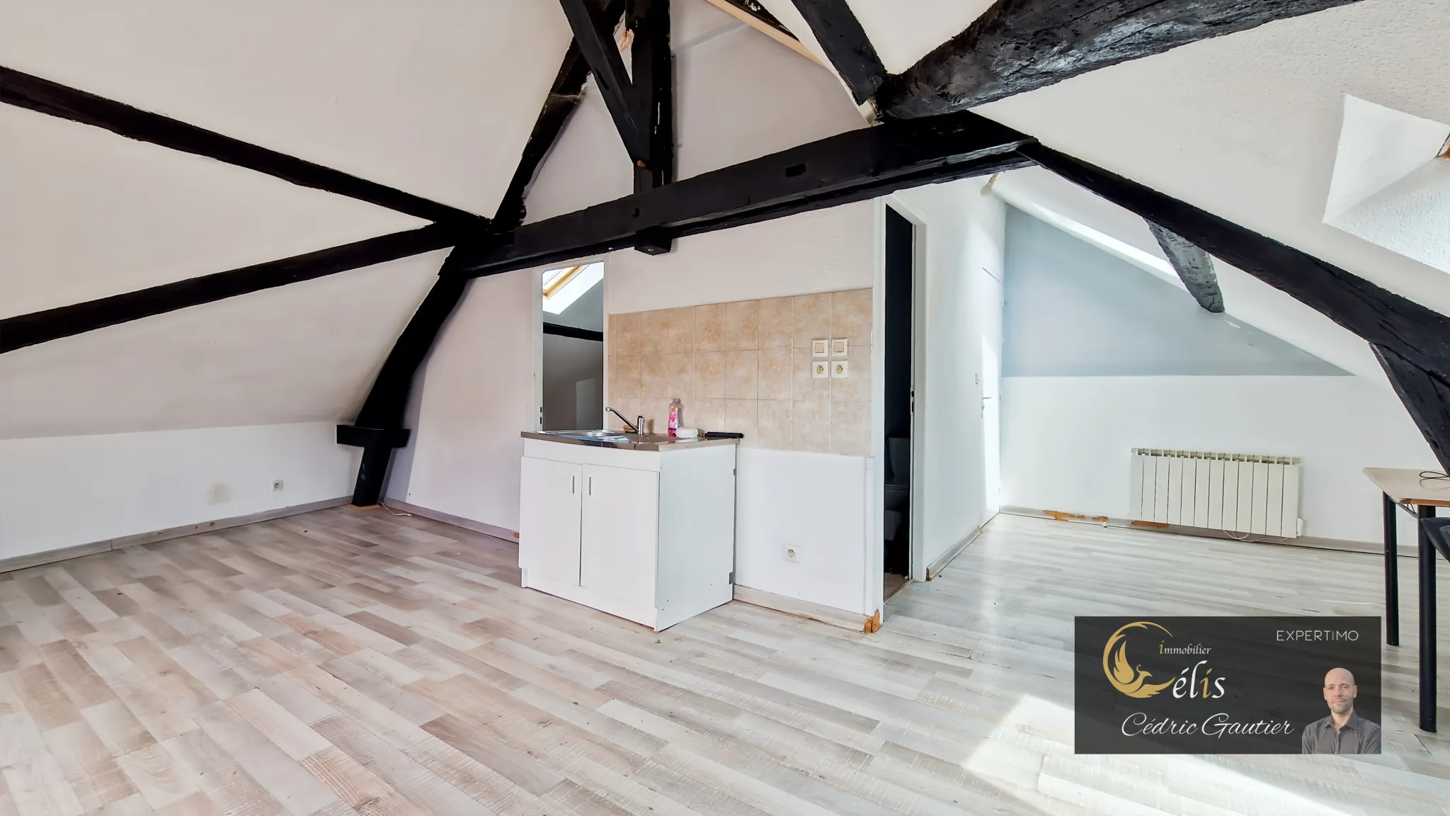 Appartement T2 lumineux de 26 m² au cœur de La Tour-du-Pin 