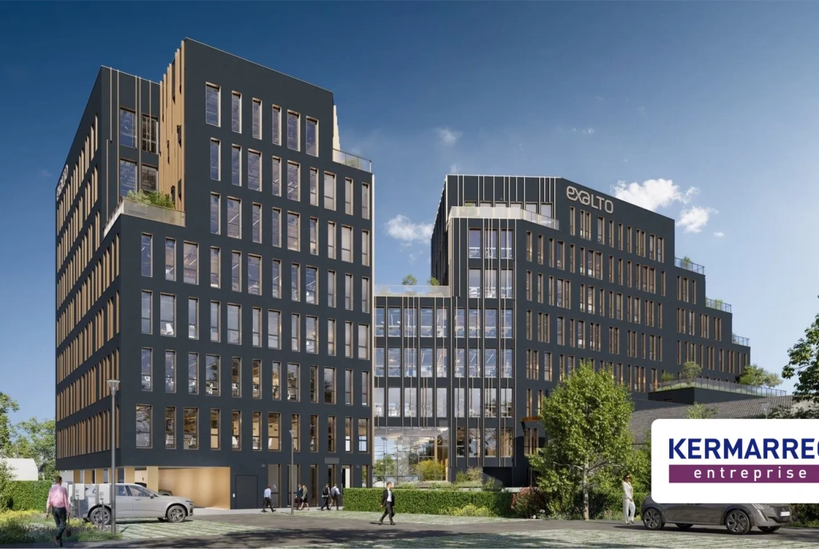 Ensemble de bureaux 'Exalto' à Chantepie avec terrasse et parking – Facilité d'accès 
