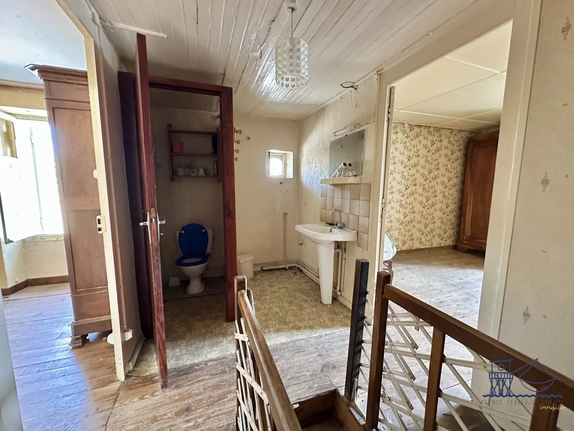 Maison à rénover de 66 m² à Saint-Fort-sur-Gironde avec jardin 