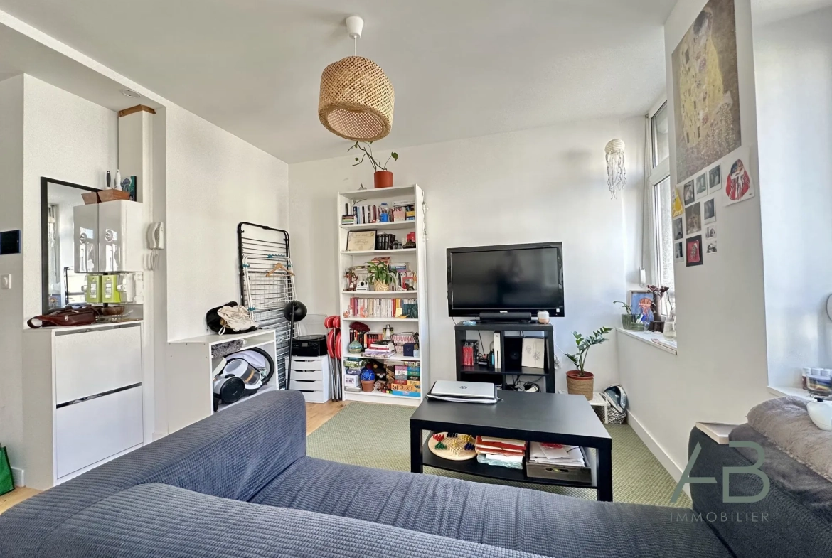 Appartement T2 à Lille, secteur Vauban, proche universités, investissement ou premier achat 