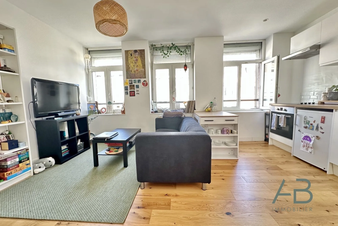 Appartement T2 à Lille, secteur Vauban, proche universités, investissement ou premier achat 