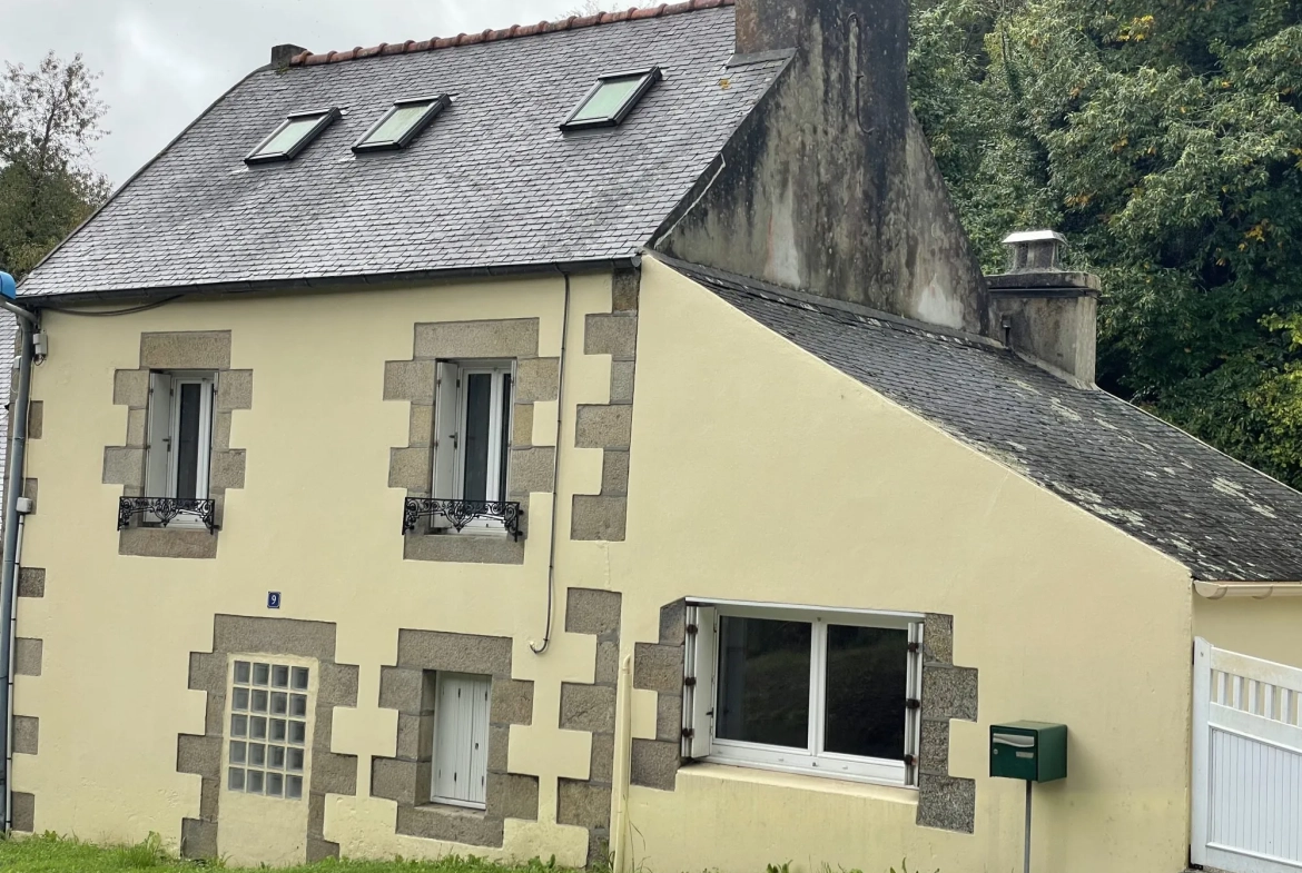 Maison rénovée avec terrasse et jardin à Plouigneau - Idéal premier achat ou investissement 