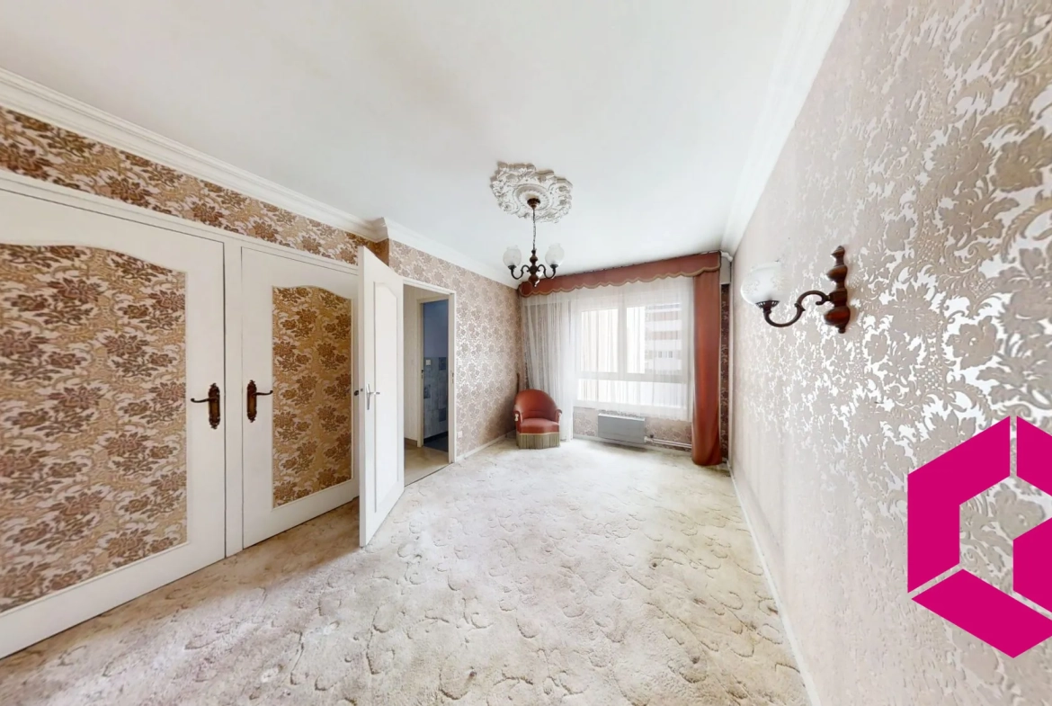 Appartement T3 lumineux de 63 m² à Bellevue avec stationnement à Saint-Étienne 