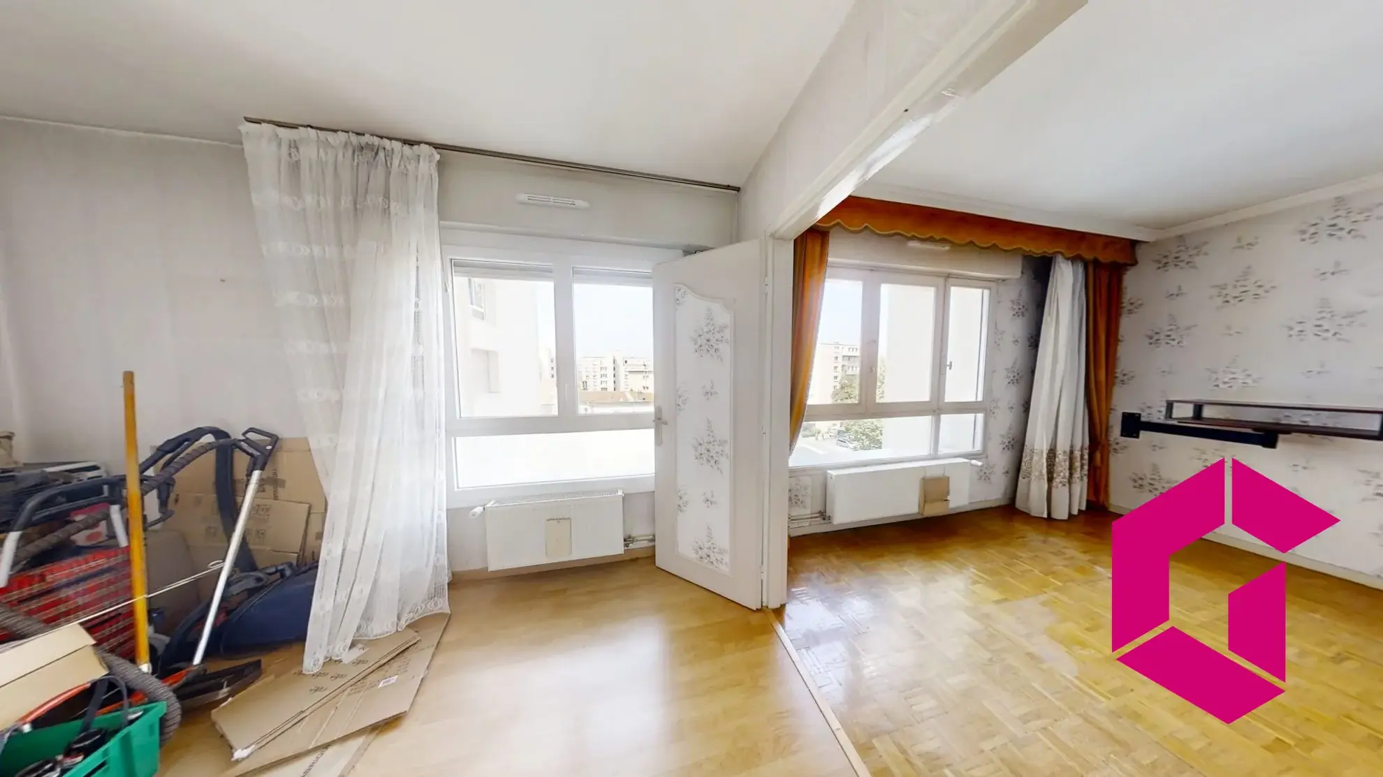 Appartement T3 lumineux de 63 m² à Bellevue avec stationnement à Saint-Étienne 