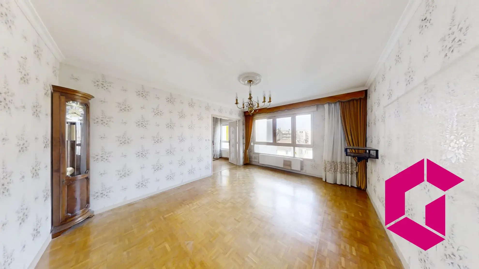 Appartement T3 lumineux de 63 m² à Bellevue avec stationnement à Saint-Étienne 