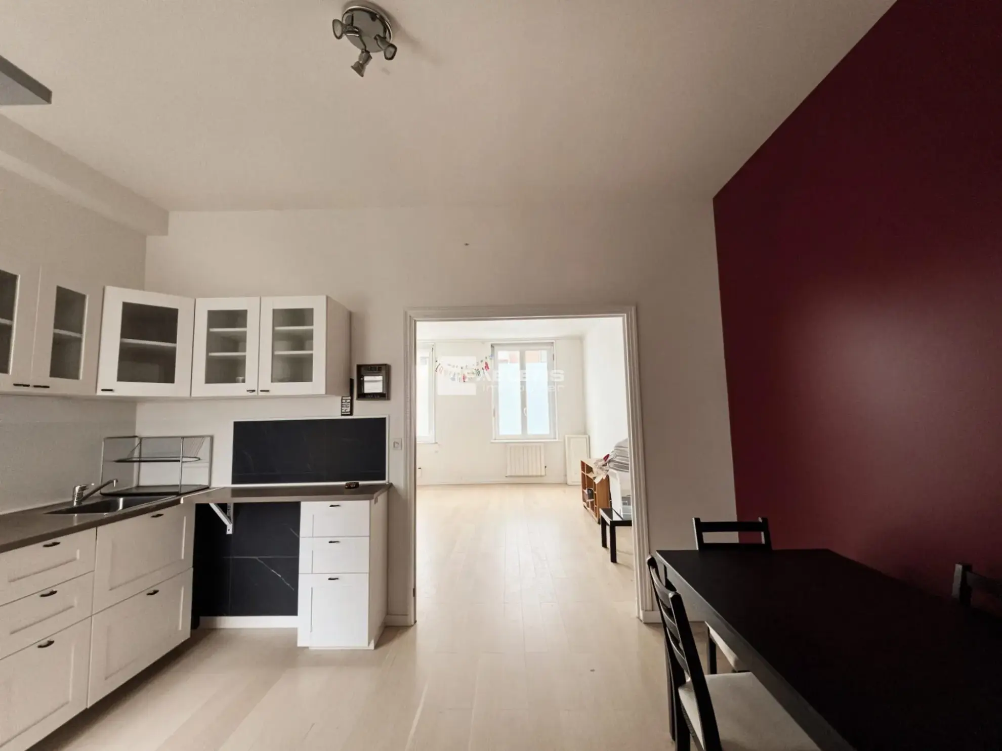 Bel appartement de 2 pièces de 57m² à Lille proche du parc Jean-Baptiste Lebas 