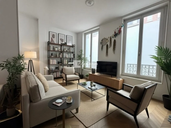 Bel appartement de 2 pièces de 57m² à Lille proche du parc Jean-Baptiste Lebas