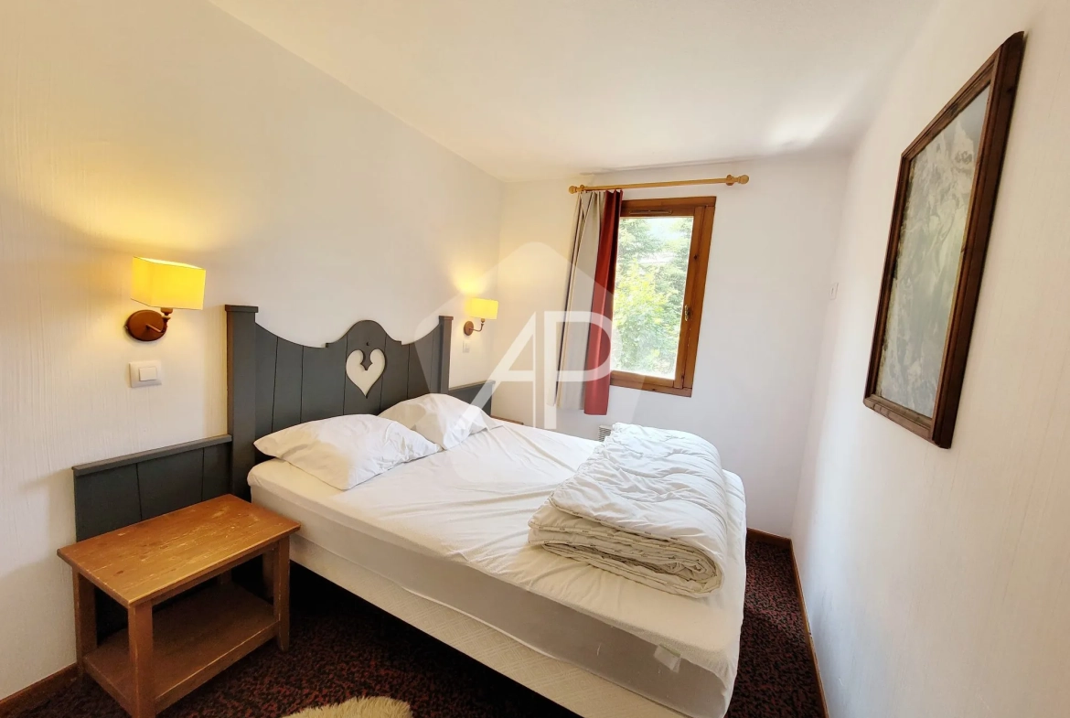 Appartement 2 pièces avec balcon à Serre-Chevalier 1400, proche des pistes 