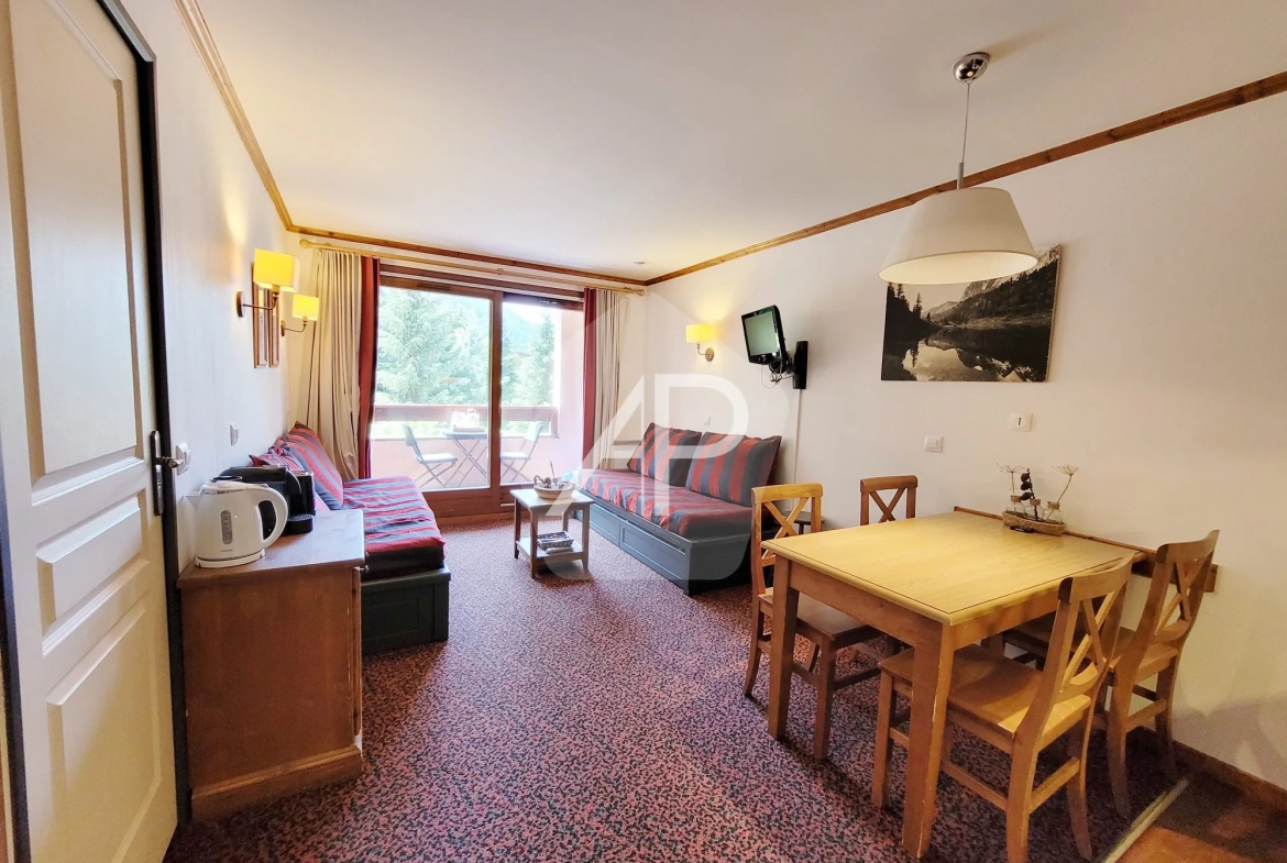 Appartement 2 pièces avec balcon à Serre-Chevalier 1400, proche des pistes 