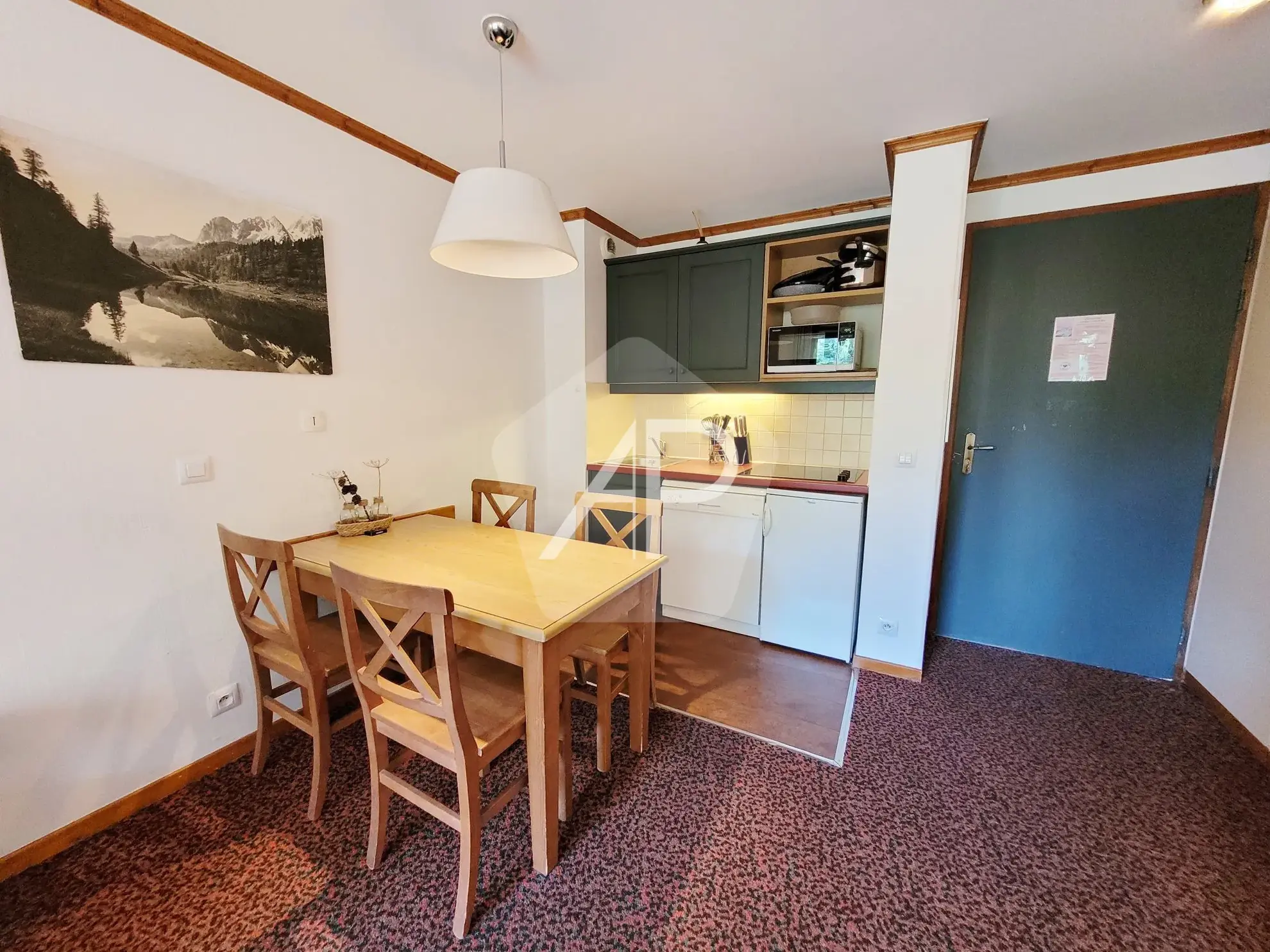 Appartement 2 pièces avec balcon à Serre-Chevalier 1400, proche des pistes 