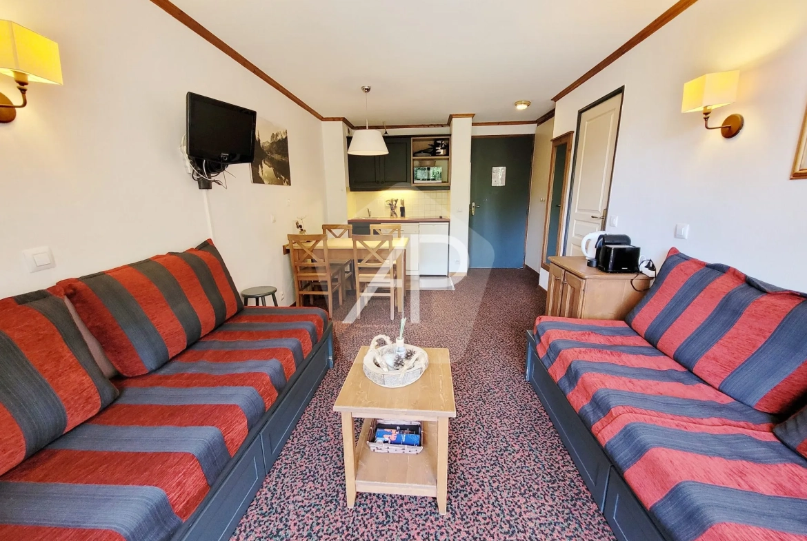 Appartement 2 pièces avec balcon à Serre-Chevalier 1400, proche des pistes 