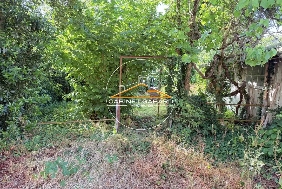 Maison à rénover dans le quartier Pasteur à Angers avec jardin et sous-sol 