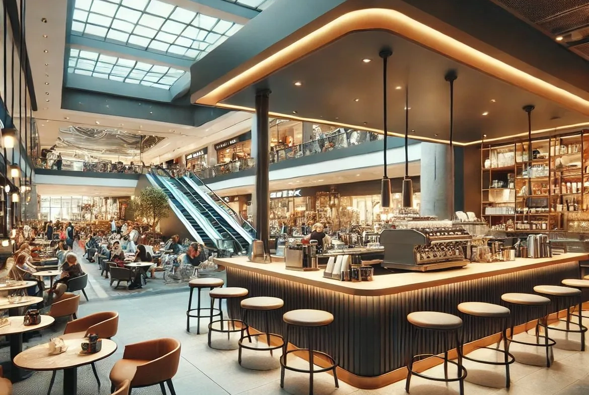 Bar à café à vendre dans centre commercial Migros à La Chaux-de-Fonds 