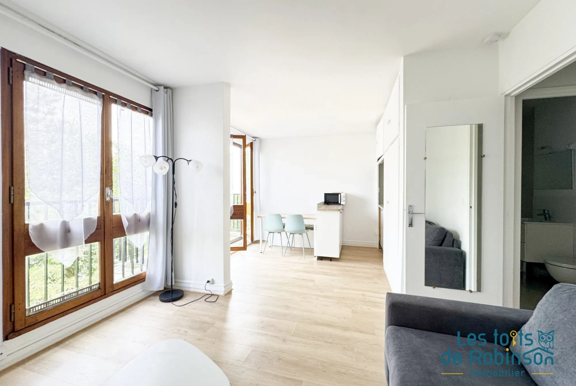Charmant studio avec balcon, piscine et parking au Chesnay 