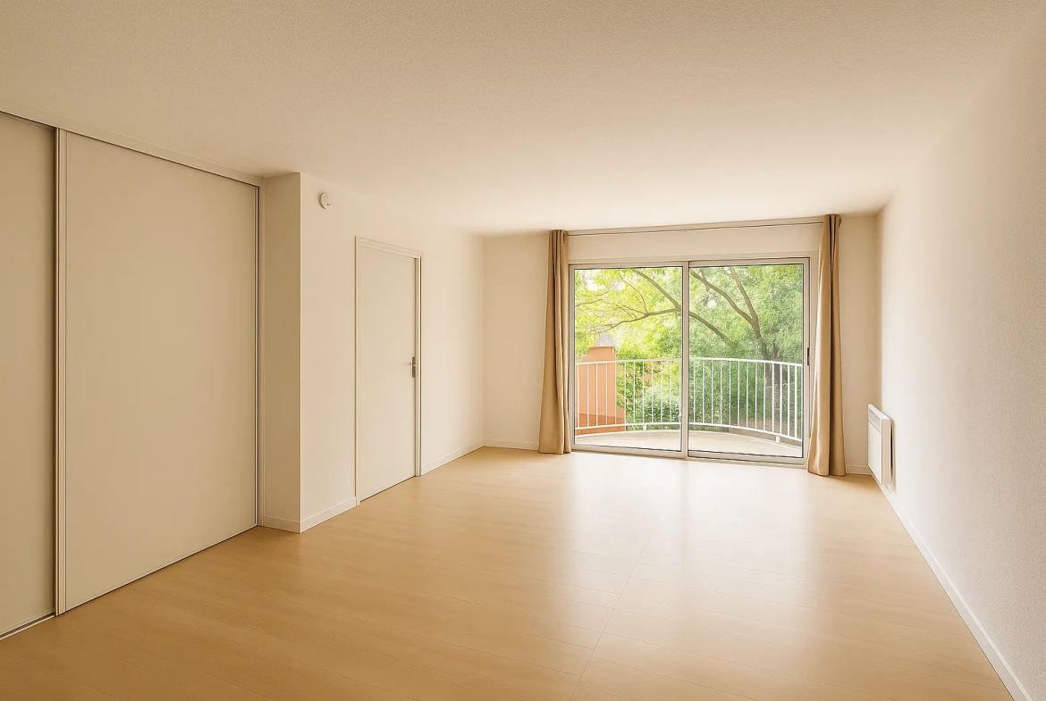 Appartement T2 rénové avec balcon et parking à Bordeaux Caudéran 