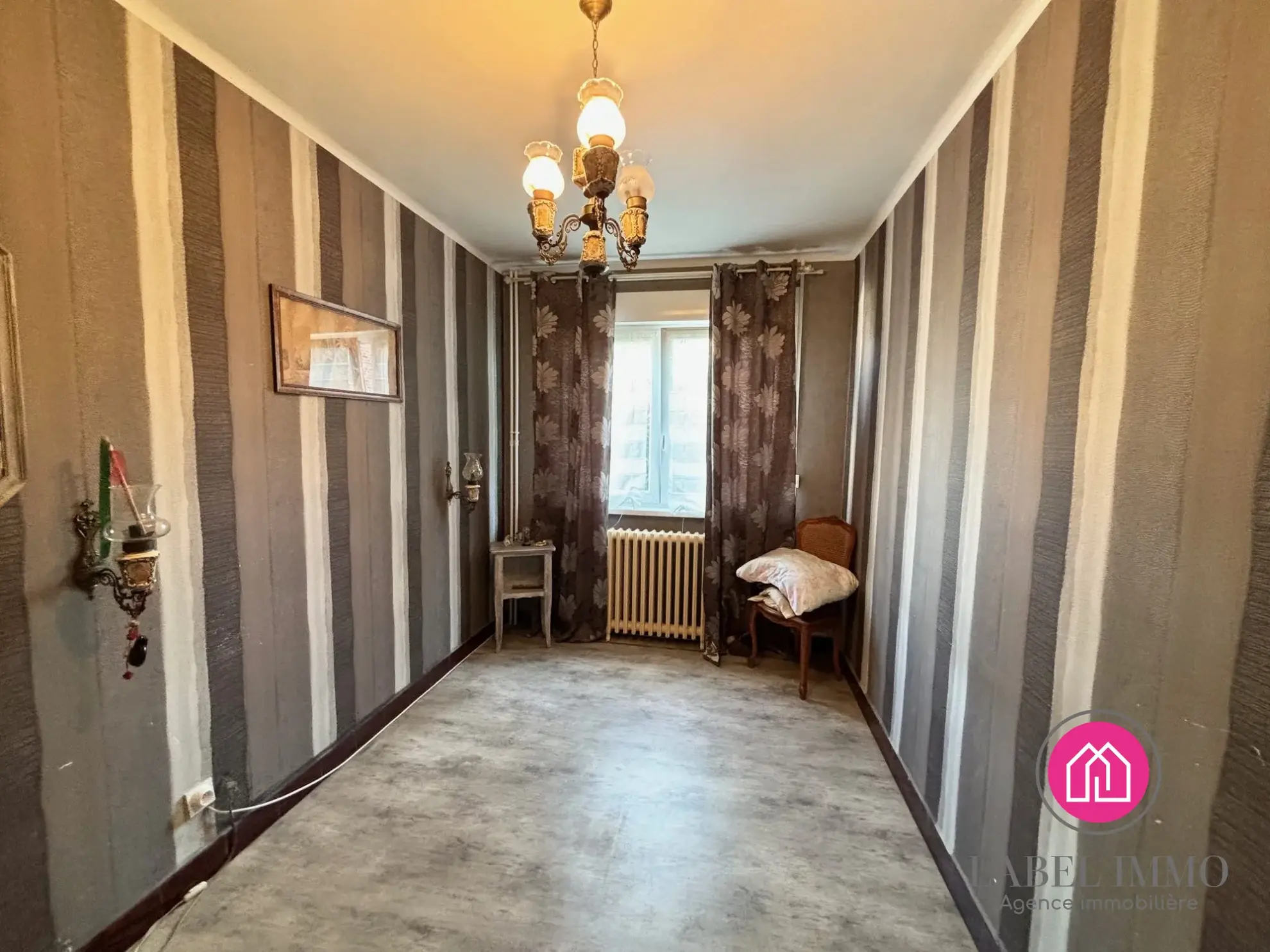 Maison individuelle semi plain pied à Marly avec garage et jardin 