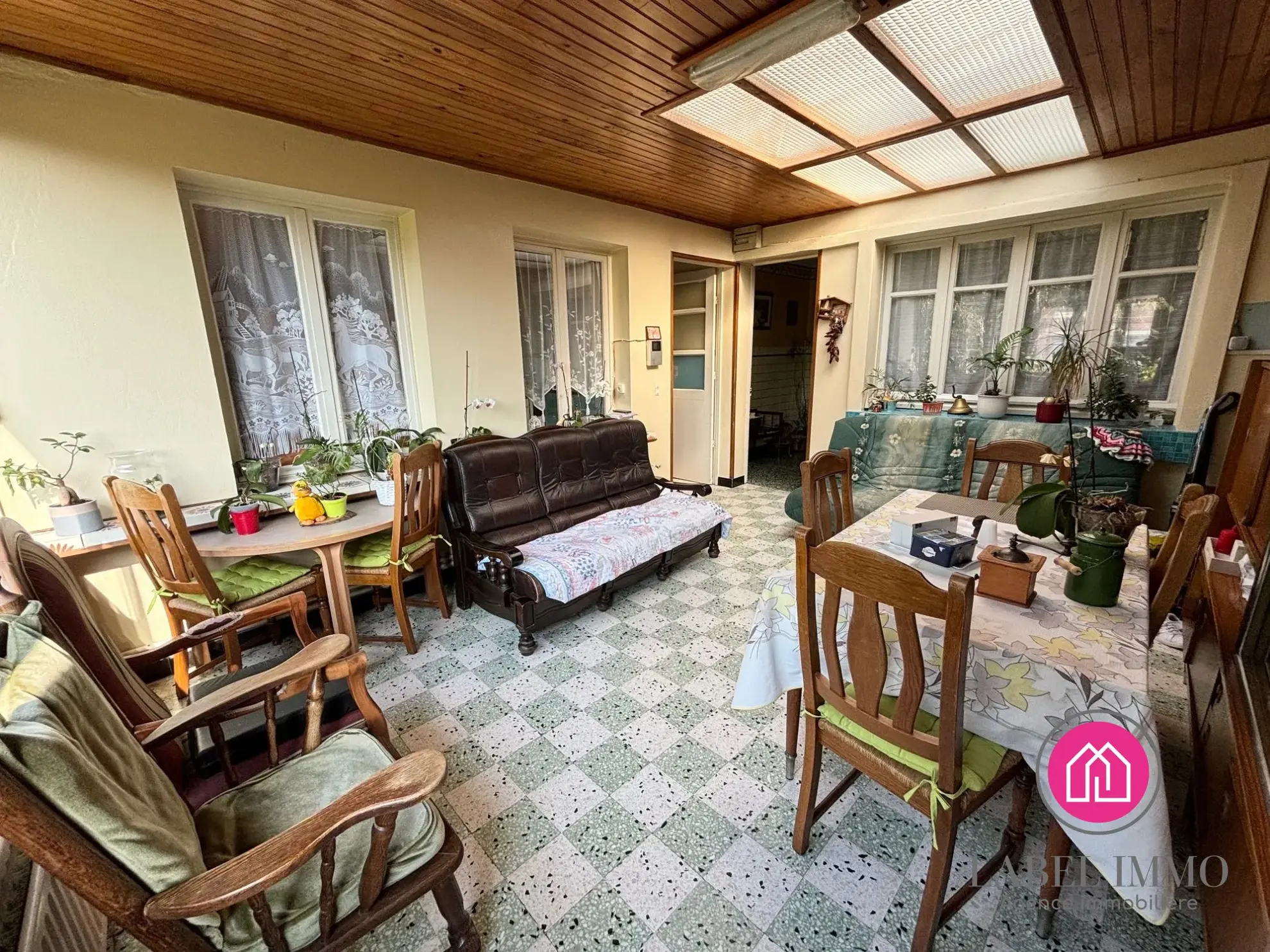 Maison individuelle semi plain pied à Marly avec garage et jardin 