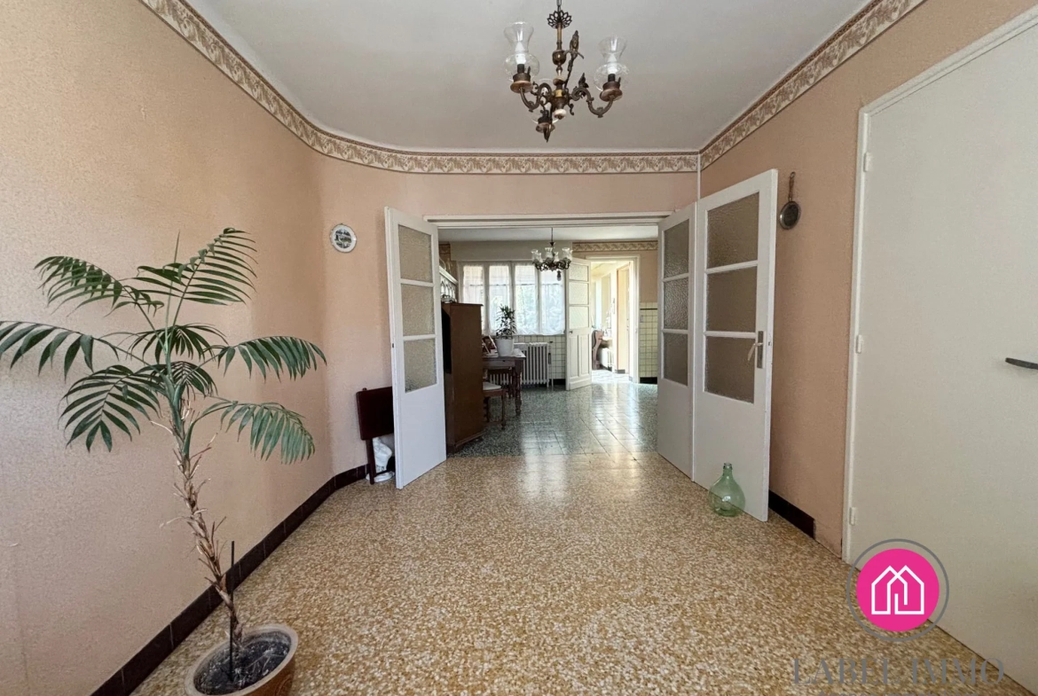Maison individuelle semi plain pied à Marly avec garage et jardin 