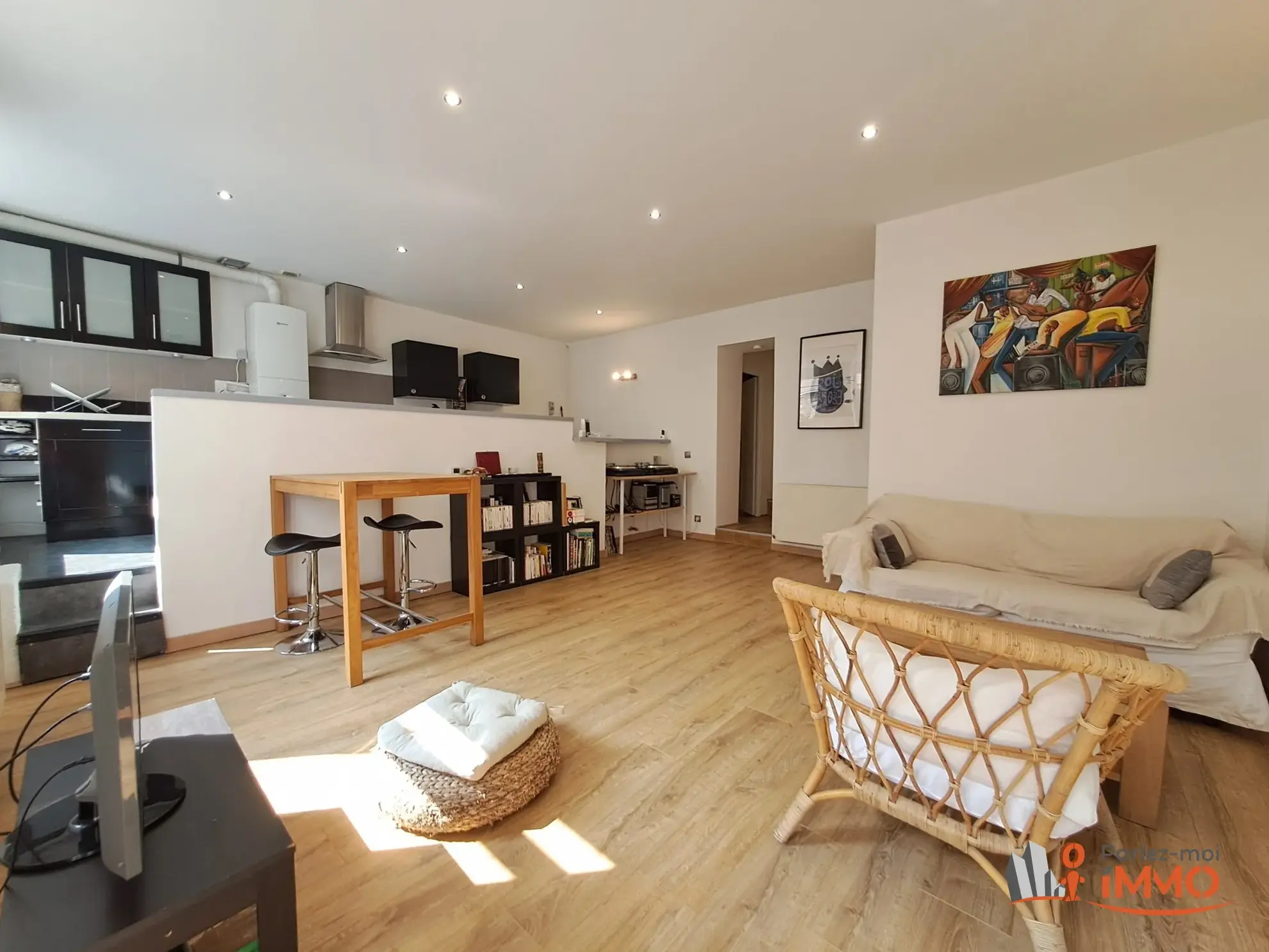 Appartement avec terrasse de 71 m² au cœur de Saint-Étienne 
