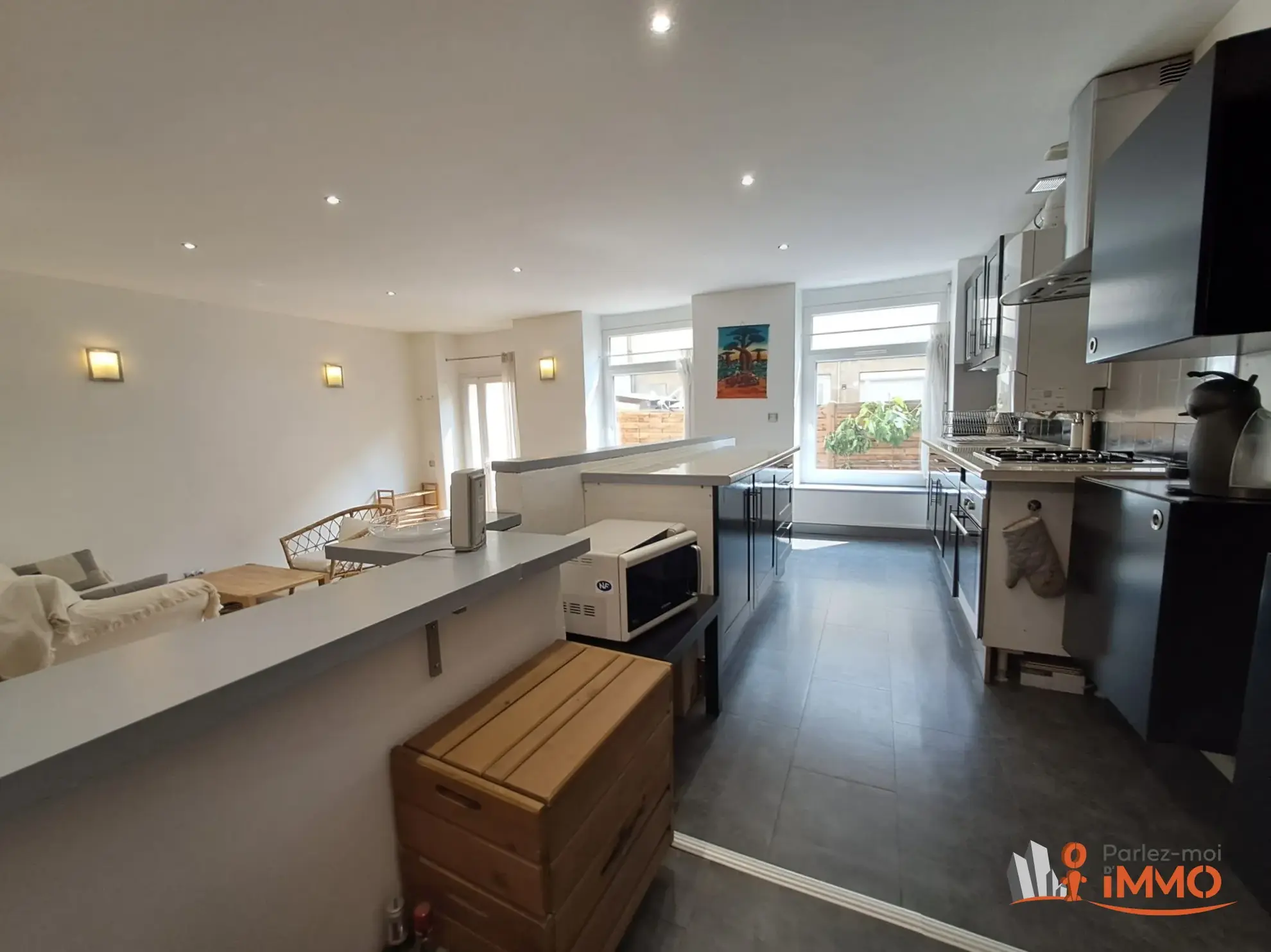 Appartement avec terrasse de 71 m² au cœur de Saint-Étienne 
