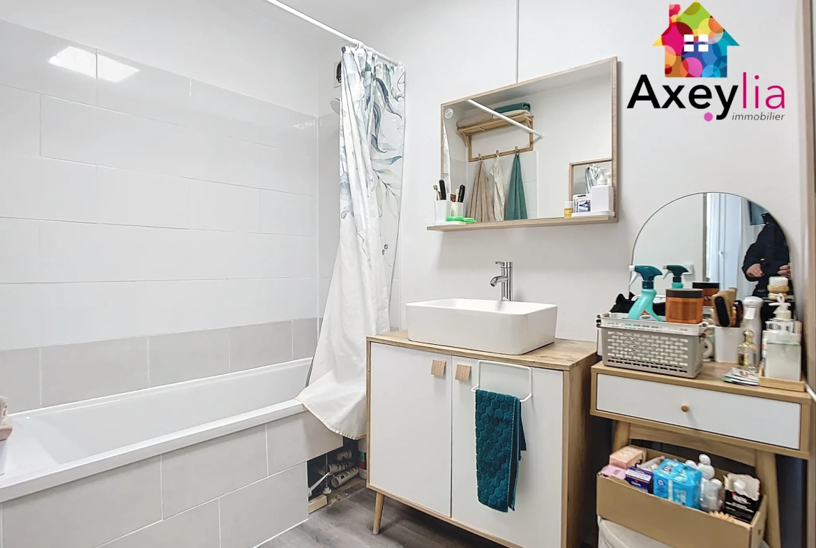 Appartement lumineux rénové avec balcon à Villeurbanne – investissement idéal 