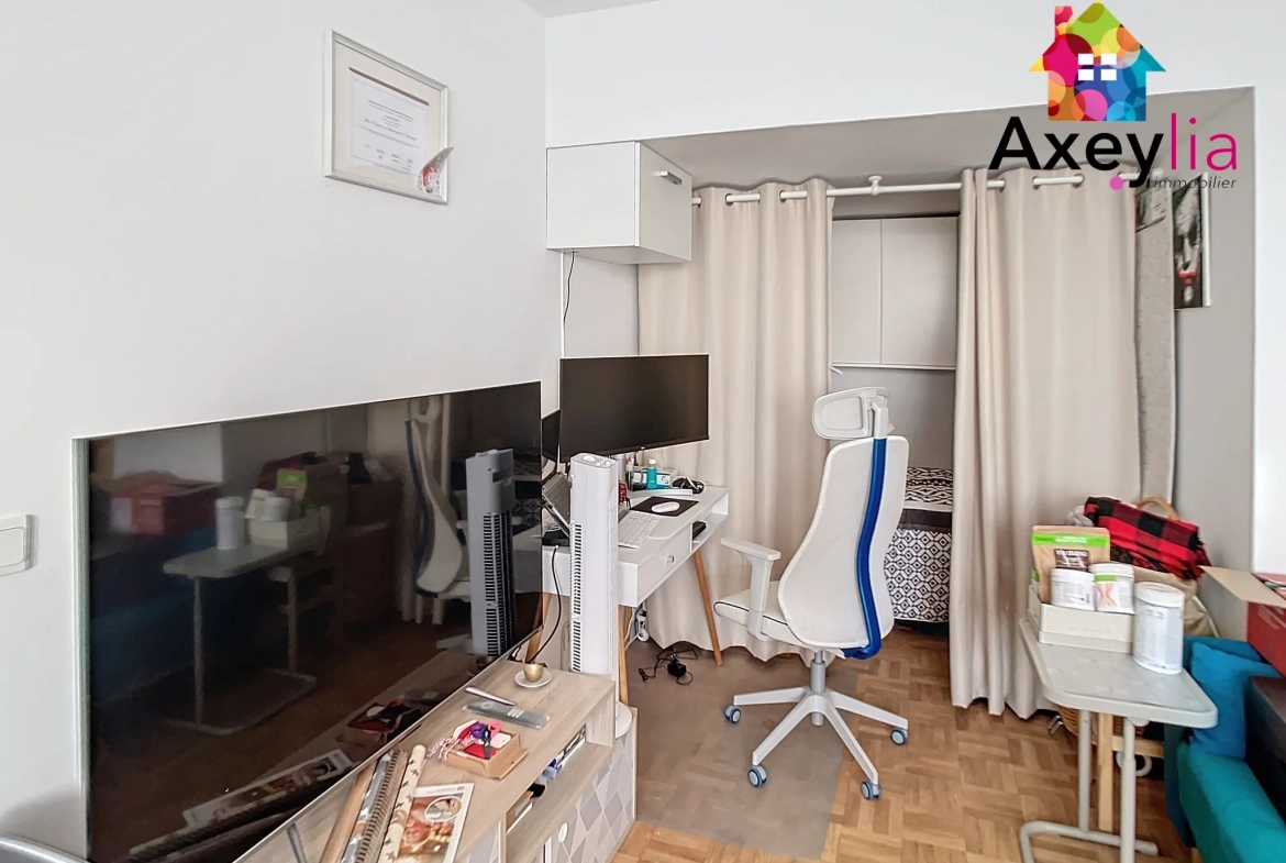 Appartement lumineux rénové avec balcon à Villeurbanne – investissement idéal 