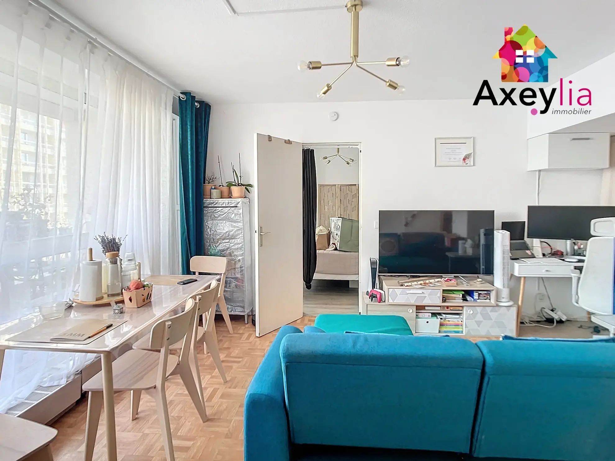 Appartement lumineux rénové avec balcon à Villeurbanne – investissement idéal 