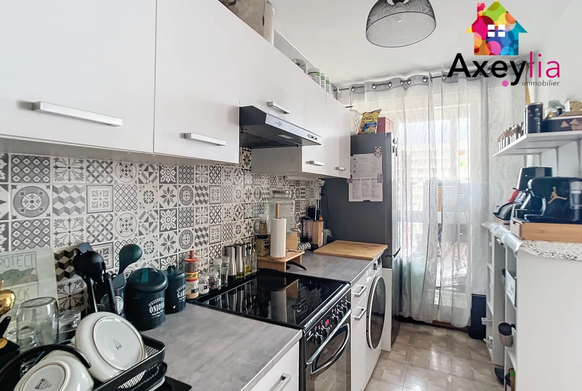 Appartement lumineux rénové avec balcon à Villeurbanne – investissement idéal 