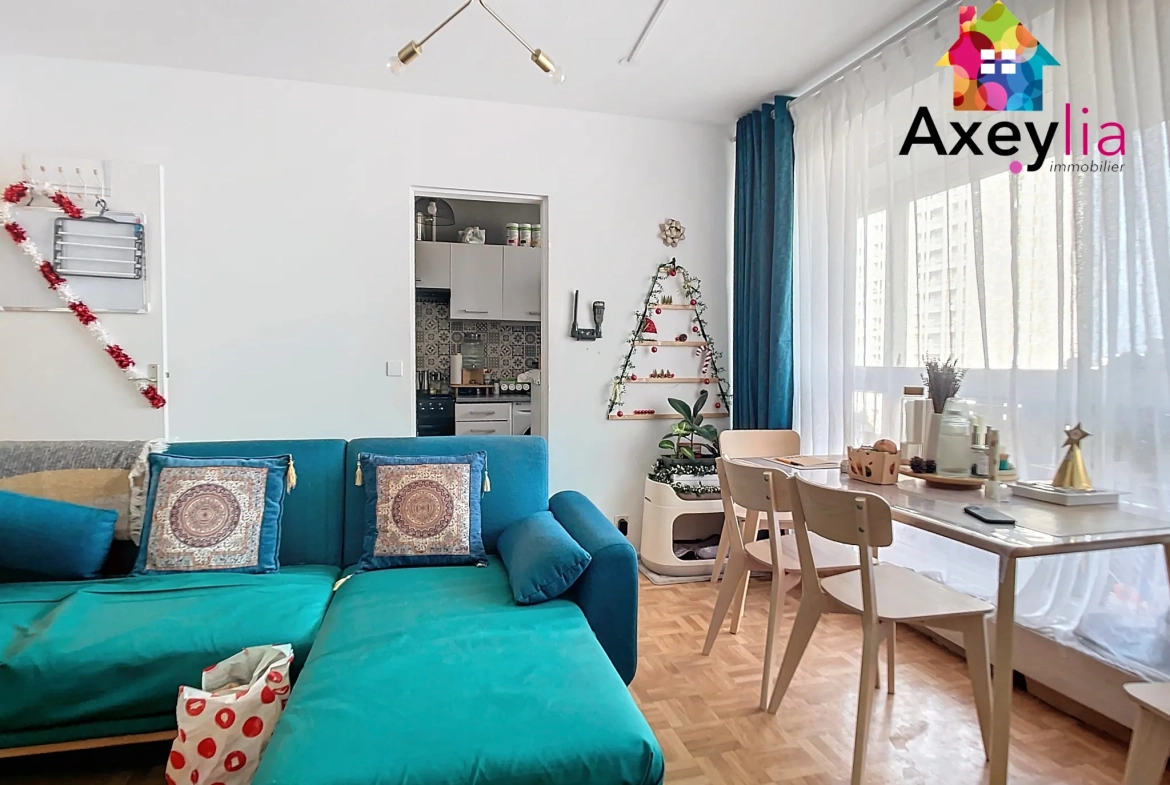 Appartement lumineux rénové avec balcon à Villeurbanne – investissement idéal 