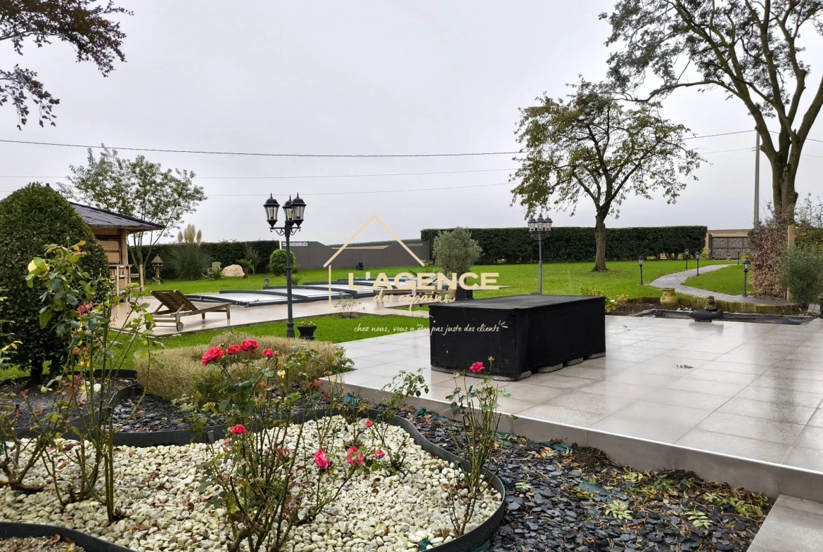 Maison avec piscine à Merckeghem proche commodités - 144 m² 