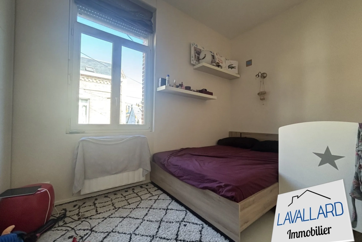 Maison amiénoise de 44 m² avec terrasse, 2 chambres, idéale investisseur 