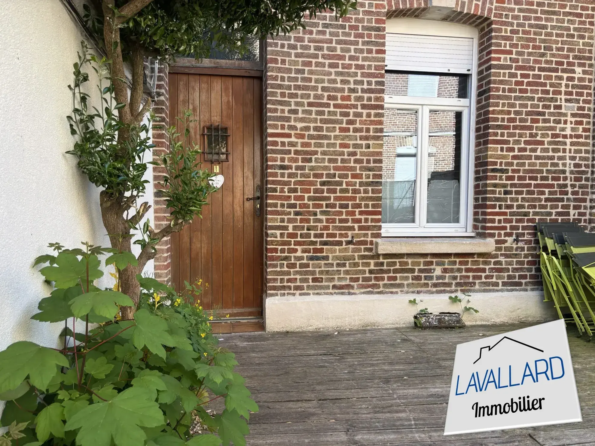 Maison amiénoise de 44 m² avec terrasse, 2 chambres, idéale investisseur 