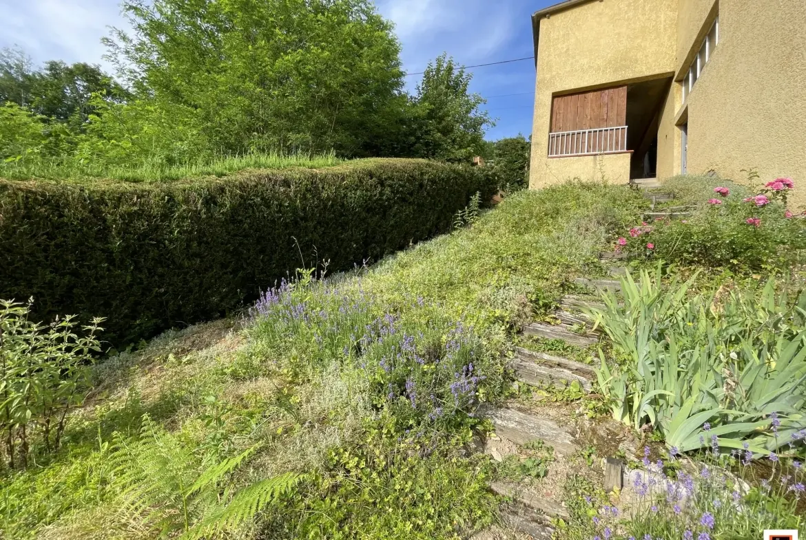 Charmante maison semi plain-pied lumineuse avec jardin à La Monnerie-le-Montel 
