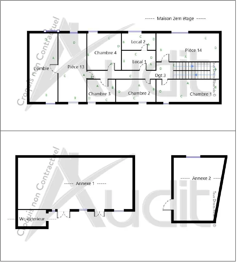 Immeuble à rénover au centre de Carmaux de 180 m² avec jardin intérieur 