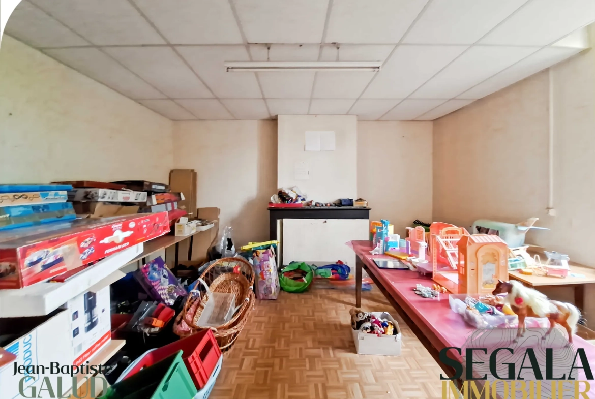 Immeuble à rénover au centre de Carmaux de 180 m² avec jardin intérieur 