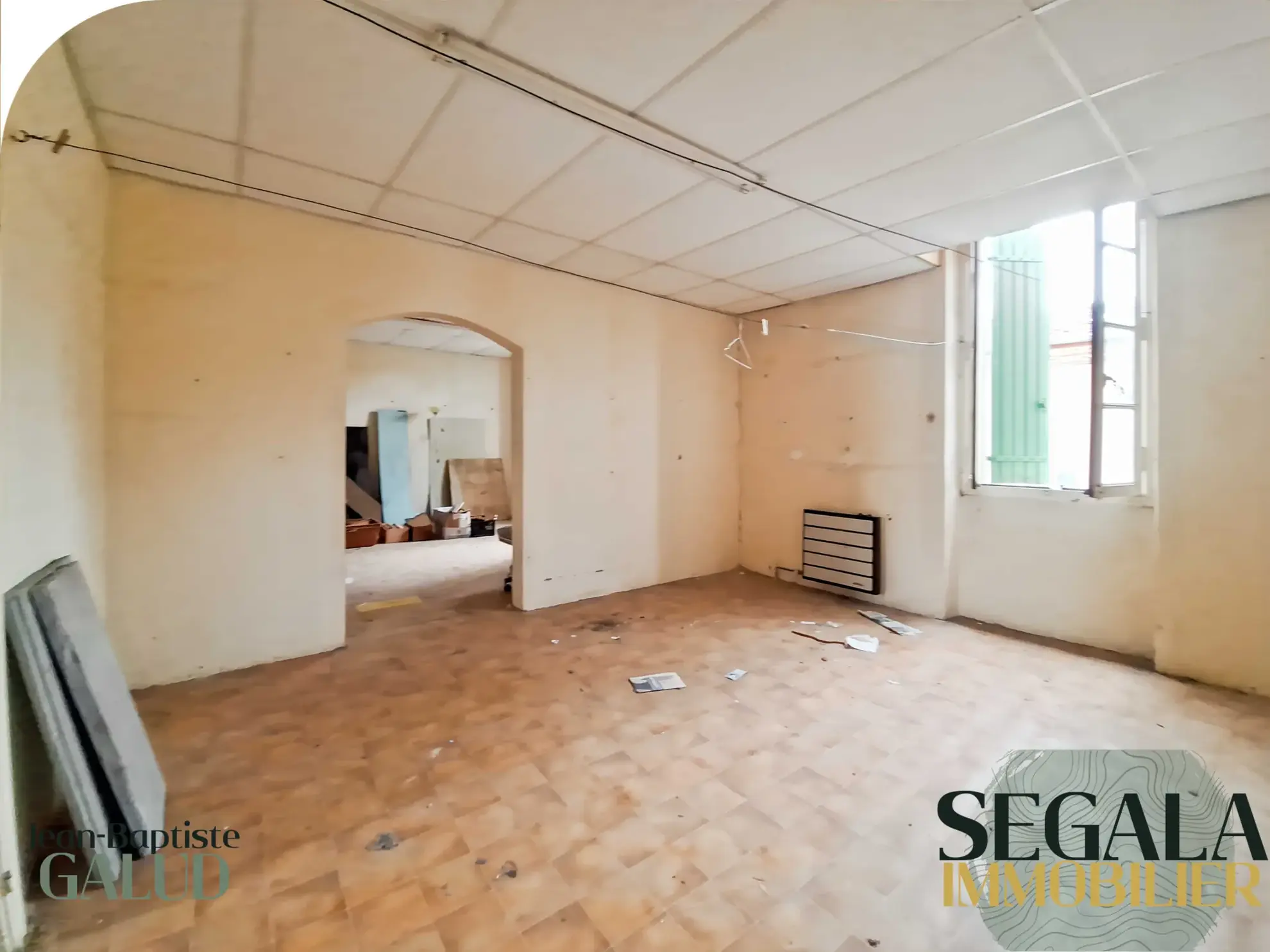 Immeuble à rénover au centre de Carmaux de 180 m² avec jardin intérieur 