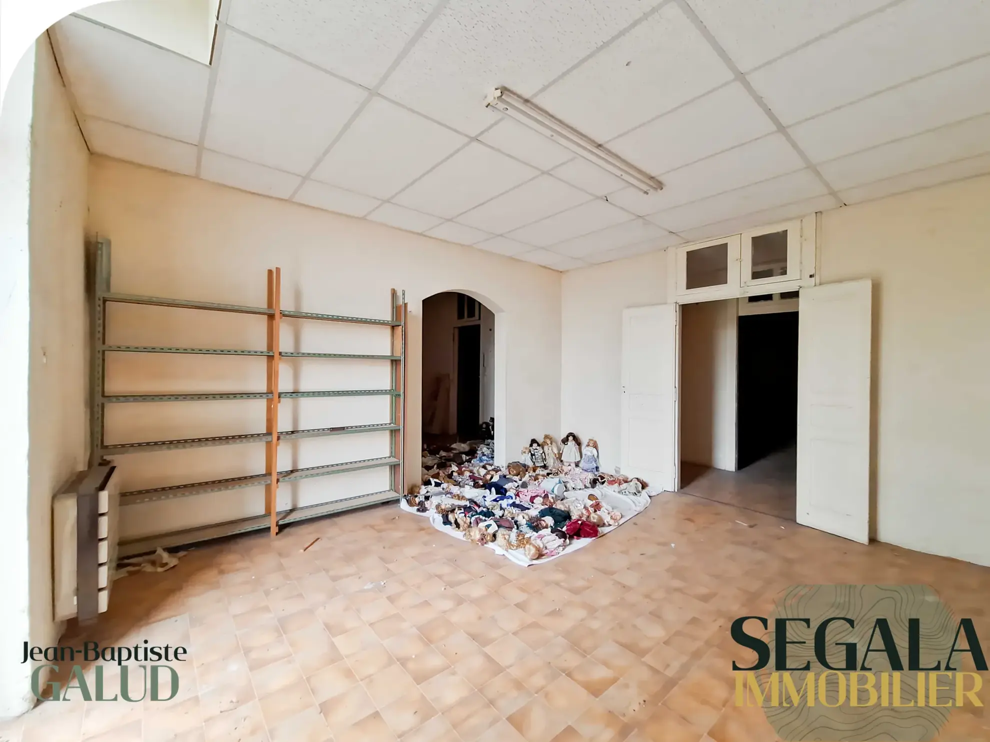 Immeuble à rénover au centre de Carmaux de 180 m² avec jardin intérieur 