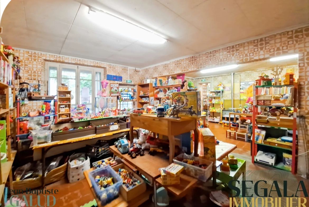 Immeuble à rénover au centre de Carmaux de 180 m² avec jardin intérieur 