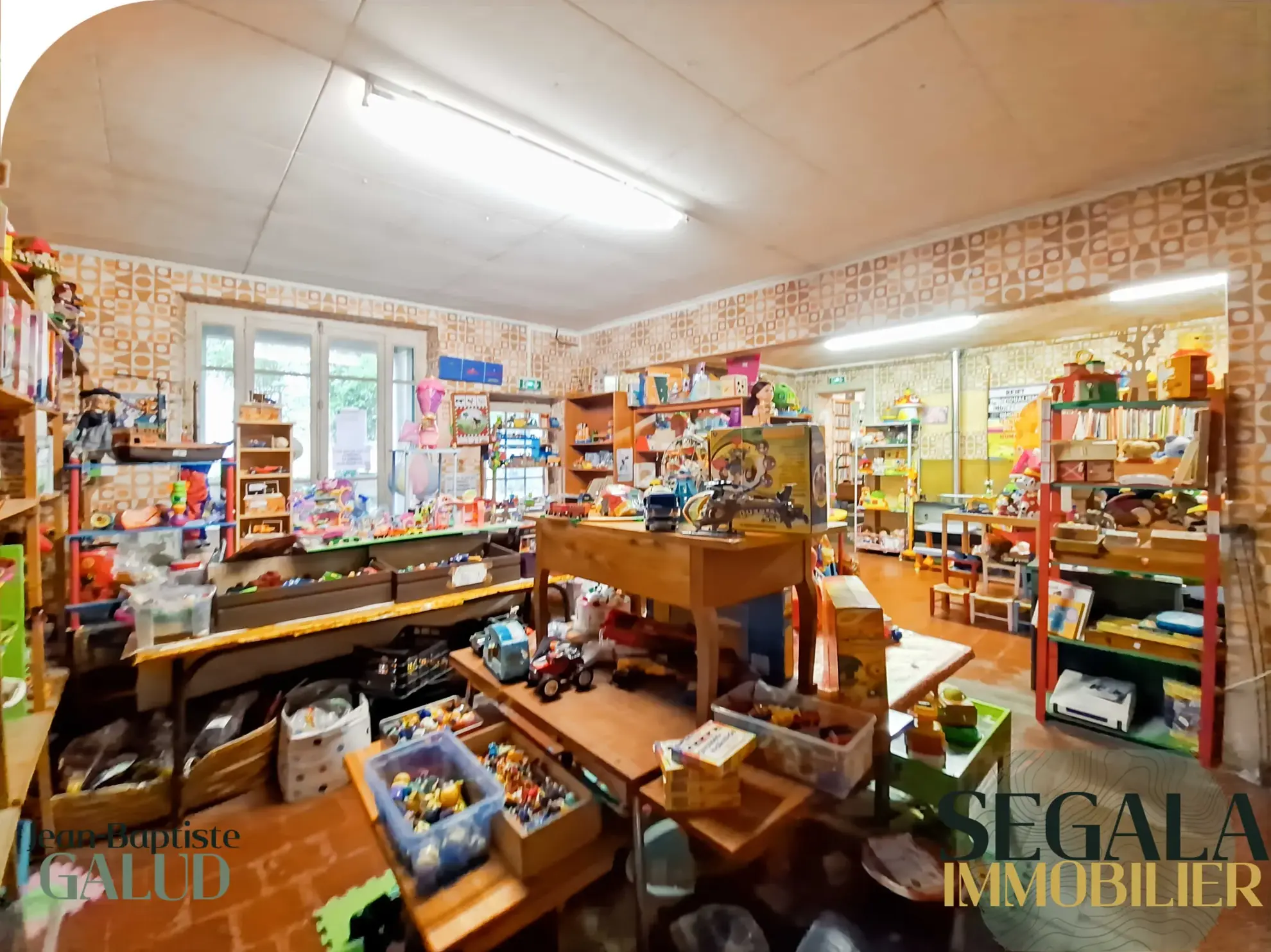 Immeuble à rénover au centre de Carmaux de 180 m² avec jardin intérieur 