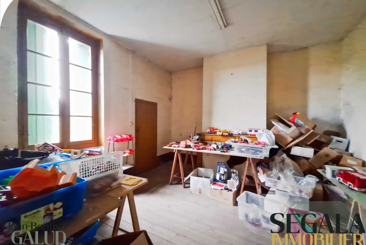 Immeuble à rénover au centre de Carmaux de 180 m² avec jardin intérieur 