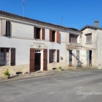 Maison de village à rénover entre Jonzac et Mirambeau - 2 maisons à potentiel