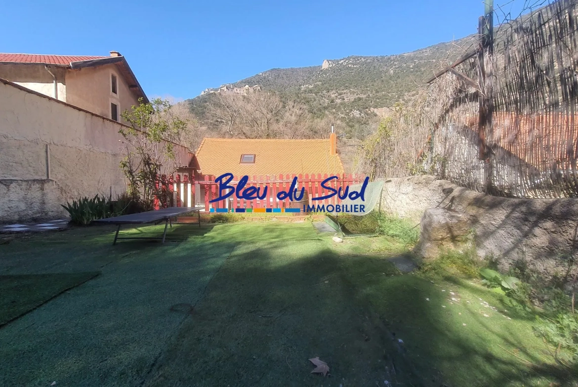 Belle maison de 91 m² avec garage, terrasses et jardin à Villefranche-de-Conflent 